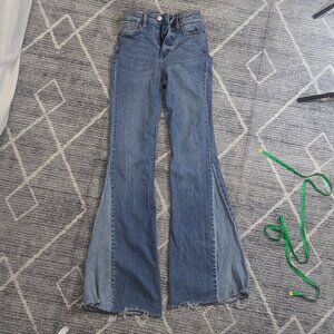 Cello Size 1 Flare Legged High-Rise Jeans